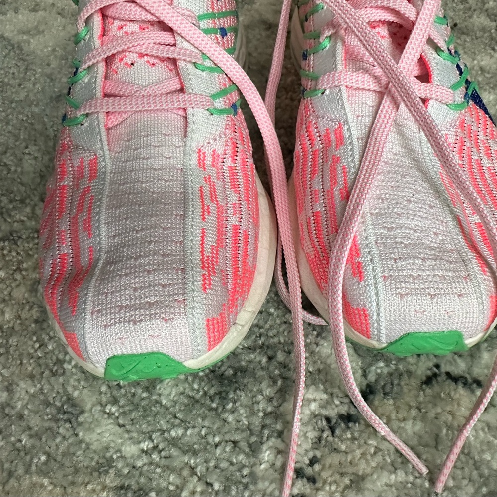 Nike Pegasus Turbo Next Nature Flyknit Pink White Running Sneakers Women 8.5